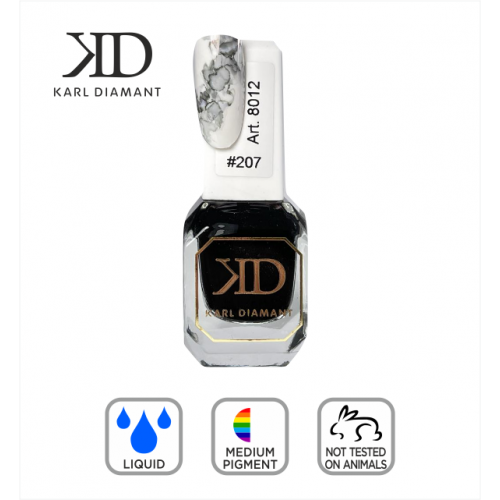 Nail Art Aquarell "Karl Diamant" # 207